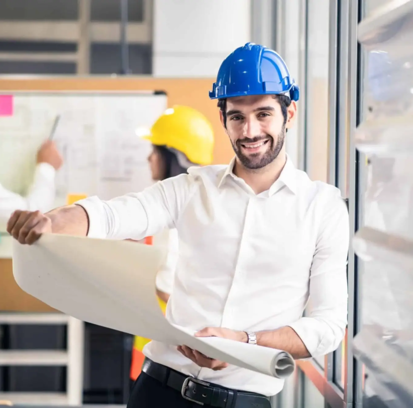 smile-engineer-caucasian-man-hold-blueprint-drawing-while-team-members-give-some-advice-brainstorm-idea-structure-control-min-scaled_691ecbf241b4d